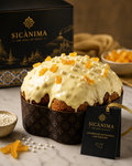 Panettone siciliano classico con scorze d’arancia